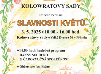 Pozvánka na slavnosti květů